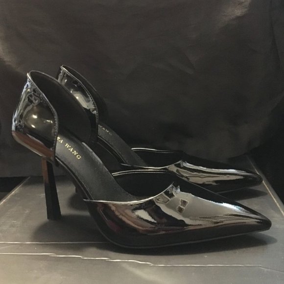 BLACK PVC HEELS - Picture 2 of 5